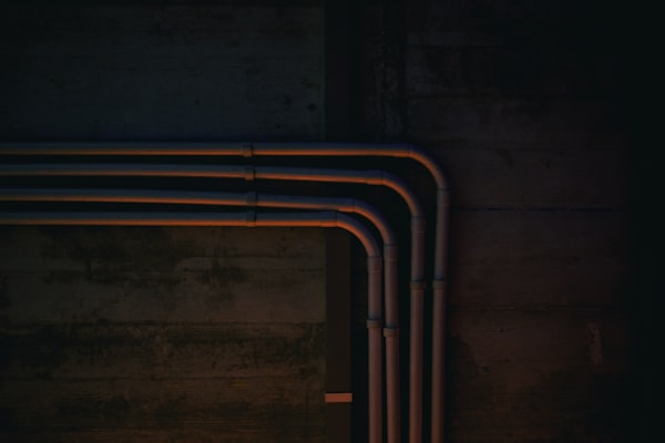 Commercial plumbing pipe connections and valves